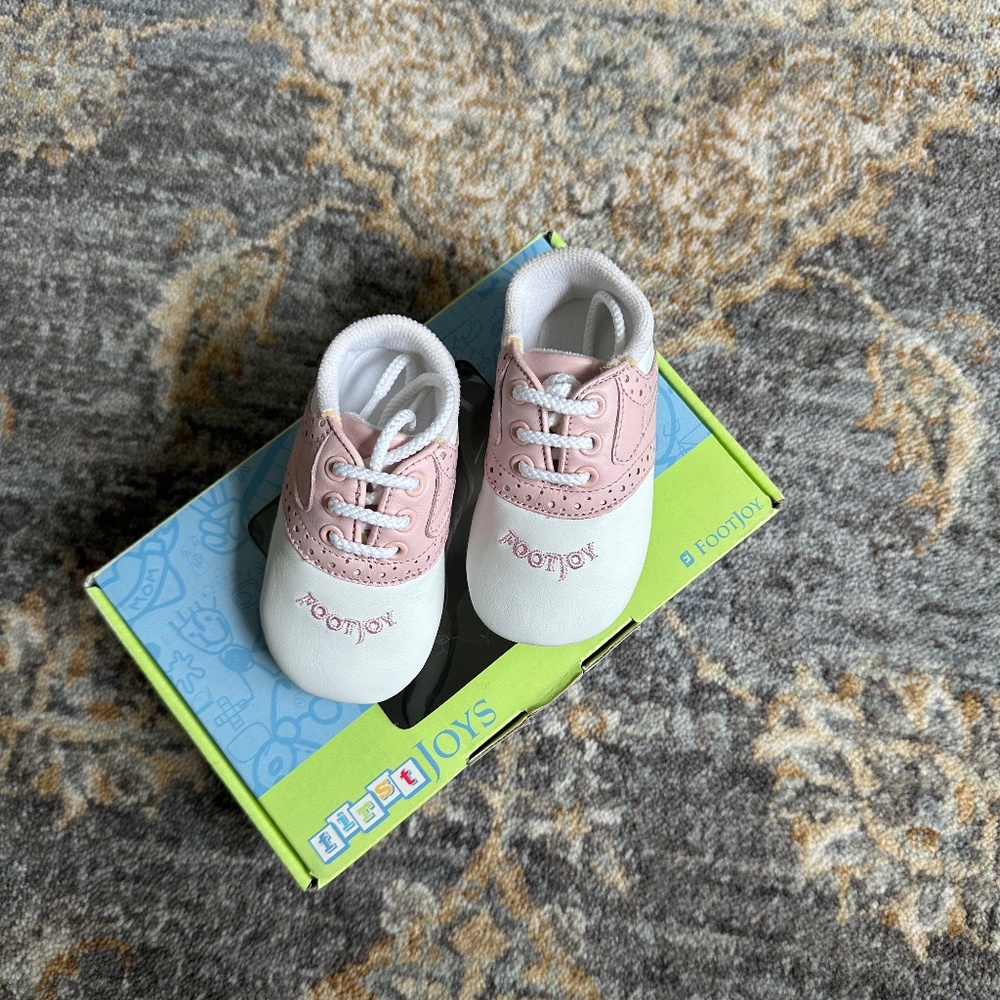NIB Footjoy Baby shoes Girls